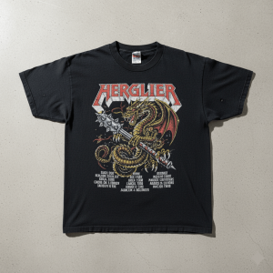 Vintage Metallica “Ride the Lightning” 1984 Tour Tee (Original)